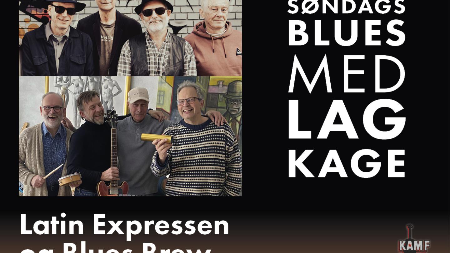 Bandmedlemmer fra Latin Expressen og Blues Brew, Søndagsblues med lagkage